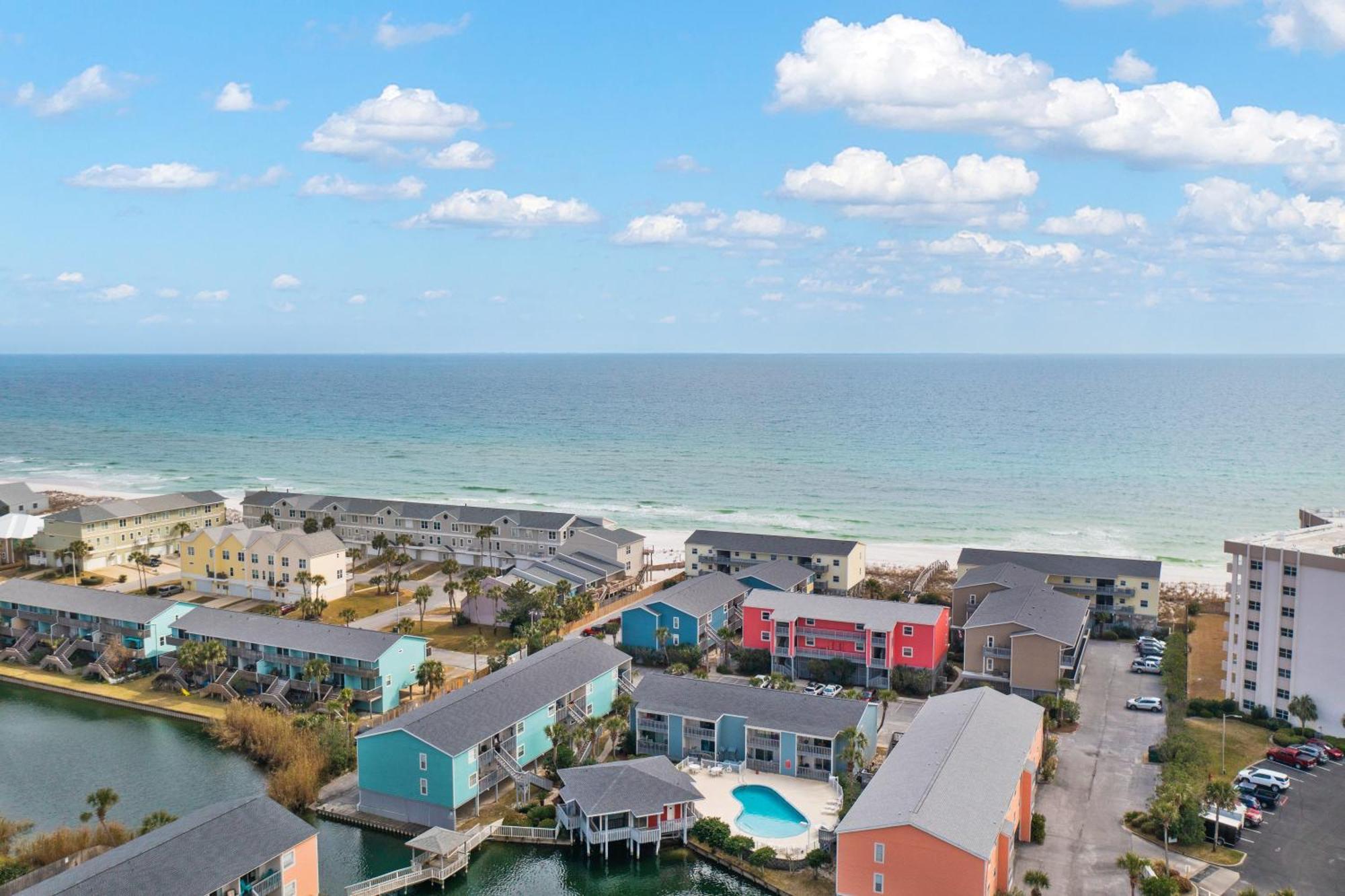 Villas On The Gulf L1- Ocean View Steps To Beach! Pensacola Beach Exterior foto